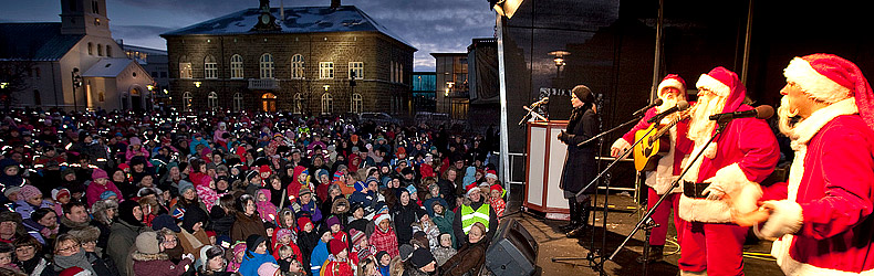 fiesta calles reykjavik Fin de año en Islandia, fin de año en Reykjavík